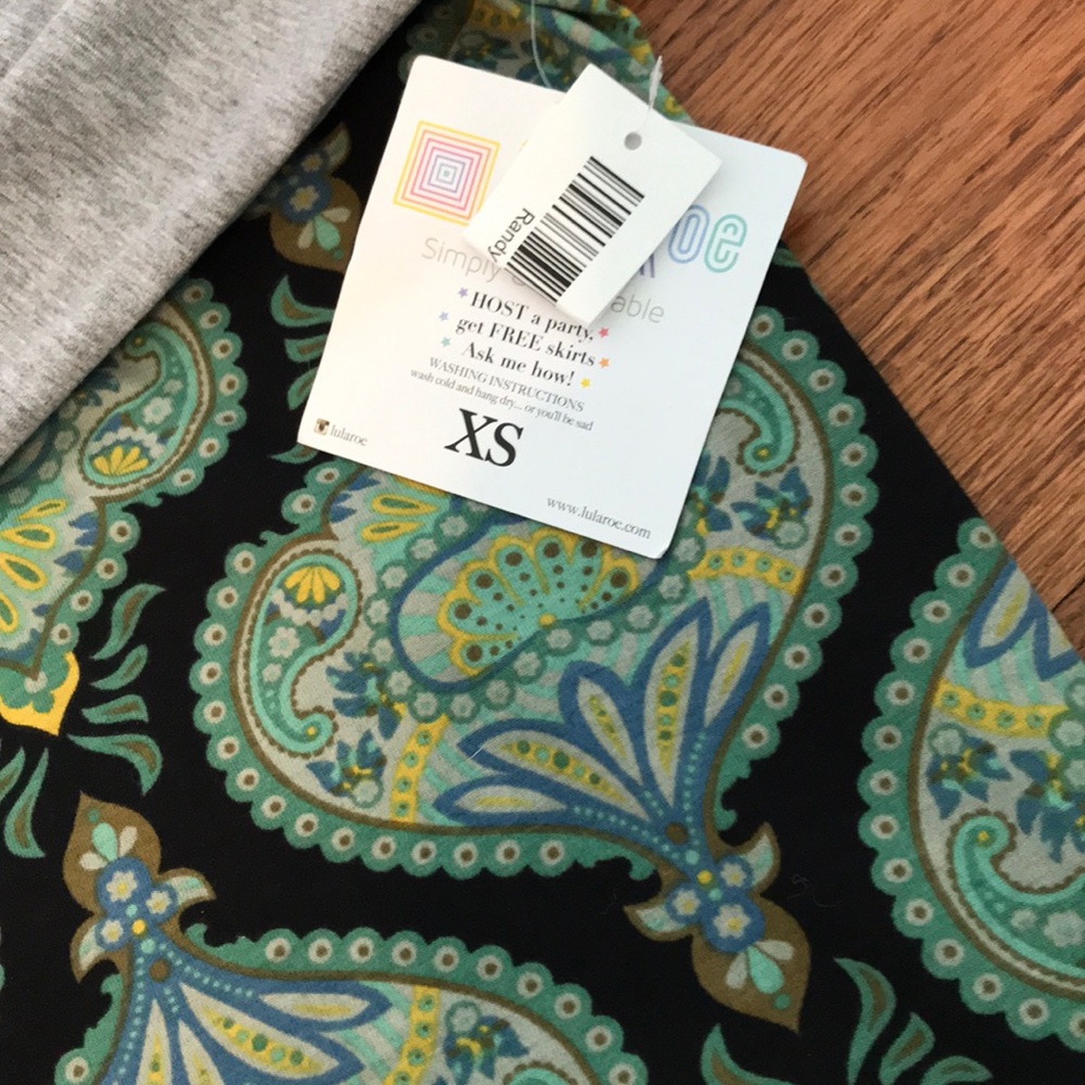Lularoe x-small Randy. NWT - Picture 2 of 2